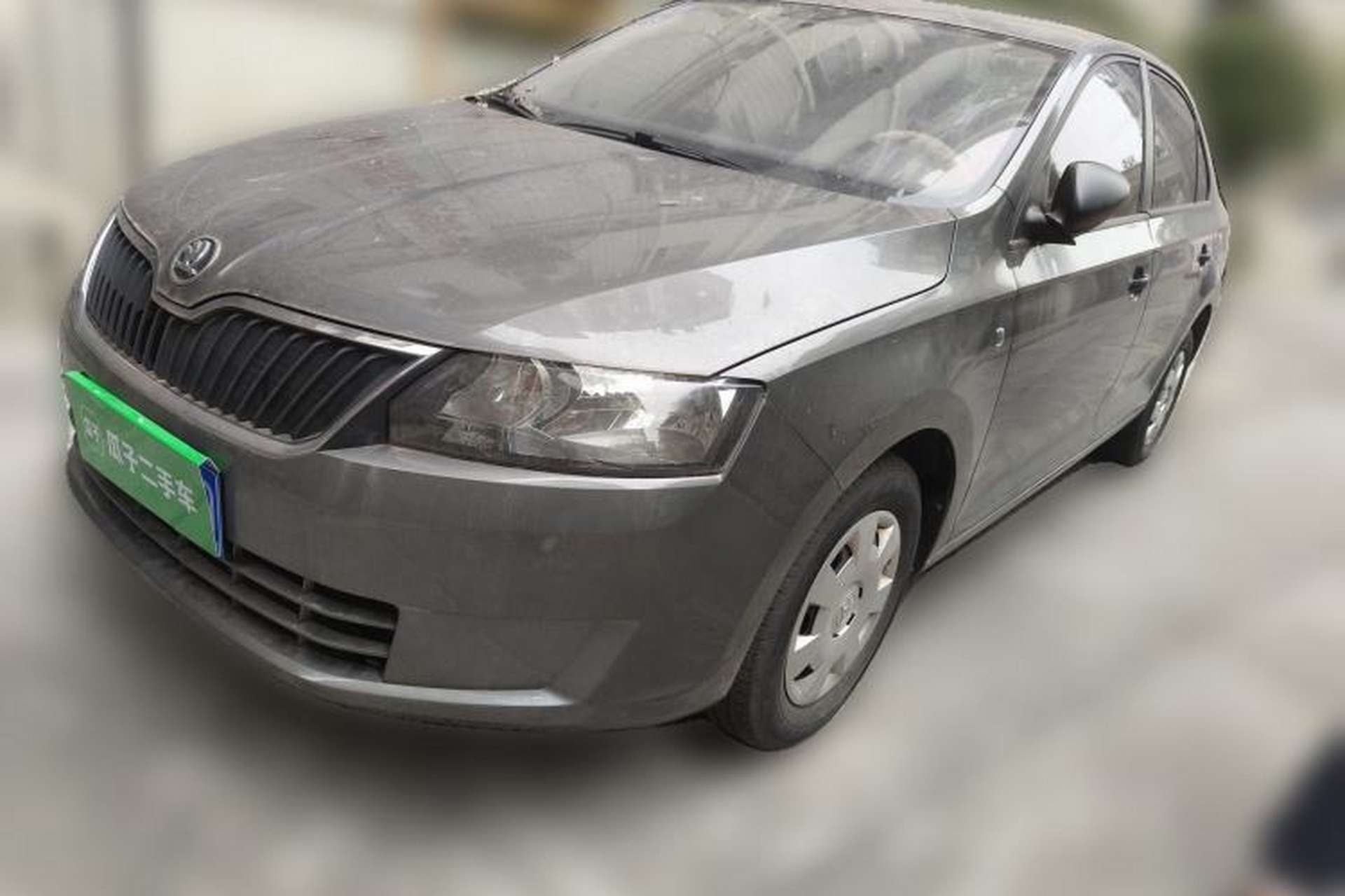 Used Skoda Rapid 2015 1.4L Manual Enjoyment Model Front Left 45 Deg