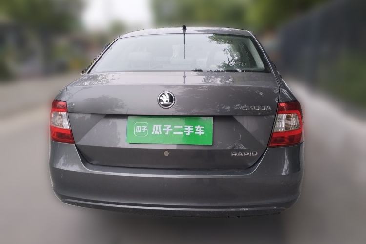 Used Skoda Rapid 2015 1.6L Automatic Smart Selection Model Rear