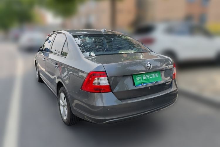 Used Skoda Rapid 2015 1.6L Manual Smart Selection Model Rear Left 45 Deg
