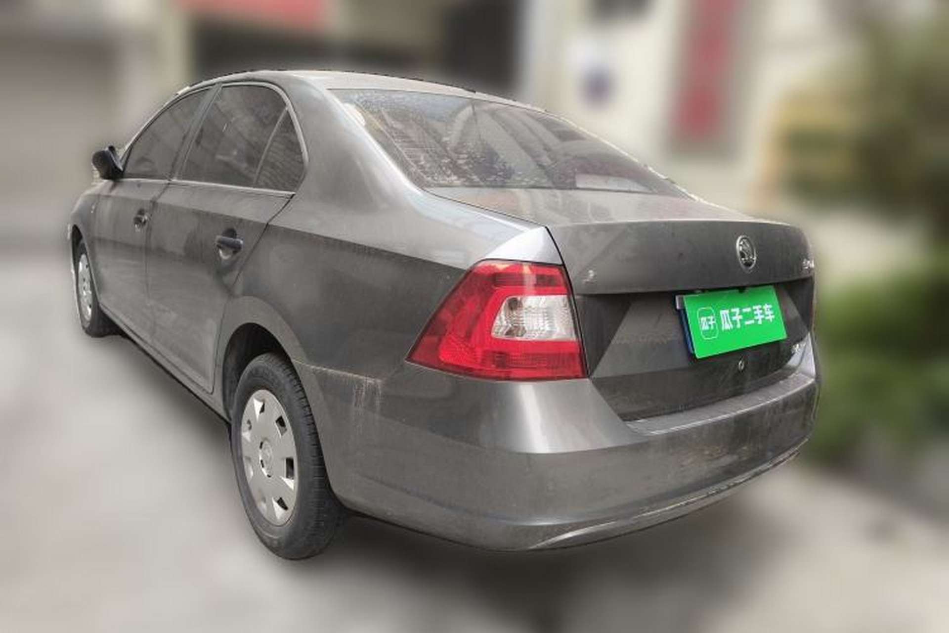 Used Skoda Rapid 2015 1.4L Manual Enjoyment Model Rear Left 45 Deg