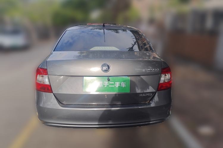 Used Skoda Rapid 2015 1.6L Automatic Smart Selection Model Rear