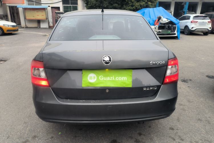 Used Skoda Rapid 2015 1.6L Automatic Smart Selection Model Rear