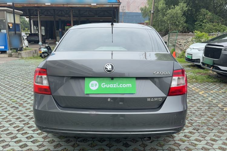 Used Skoda Rapid 2015 1.6L Automatic Smart Selection Model Rear