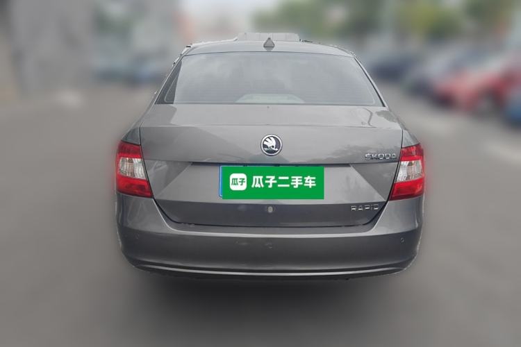 Used Skoda Rapid 2015 1.6L Automatic Smart Selection Model Rear