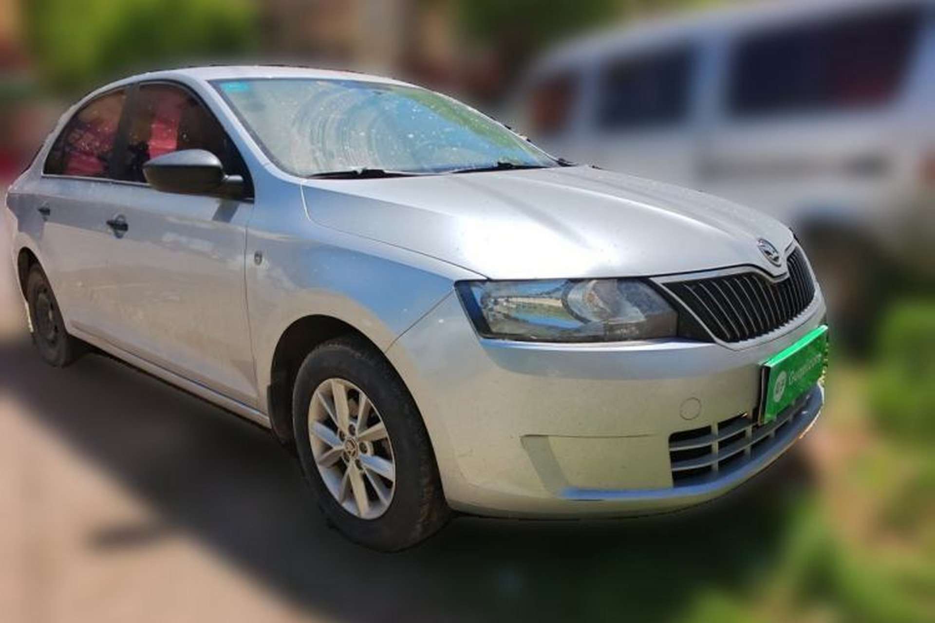 Used Skoda Rapid 2015 1.6L Manual Le Xuan Model Front Right 45 Deg