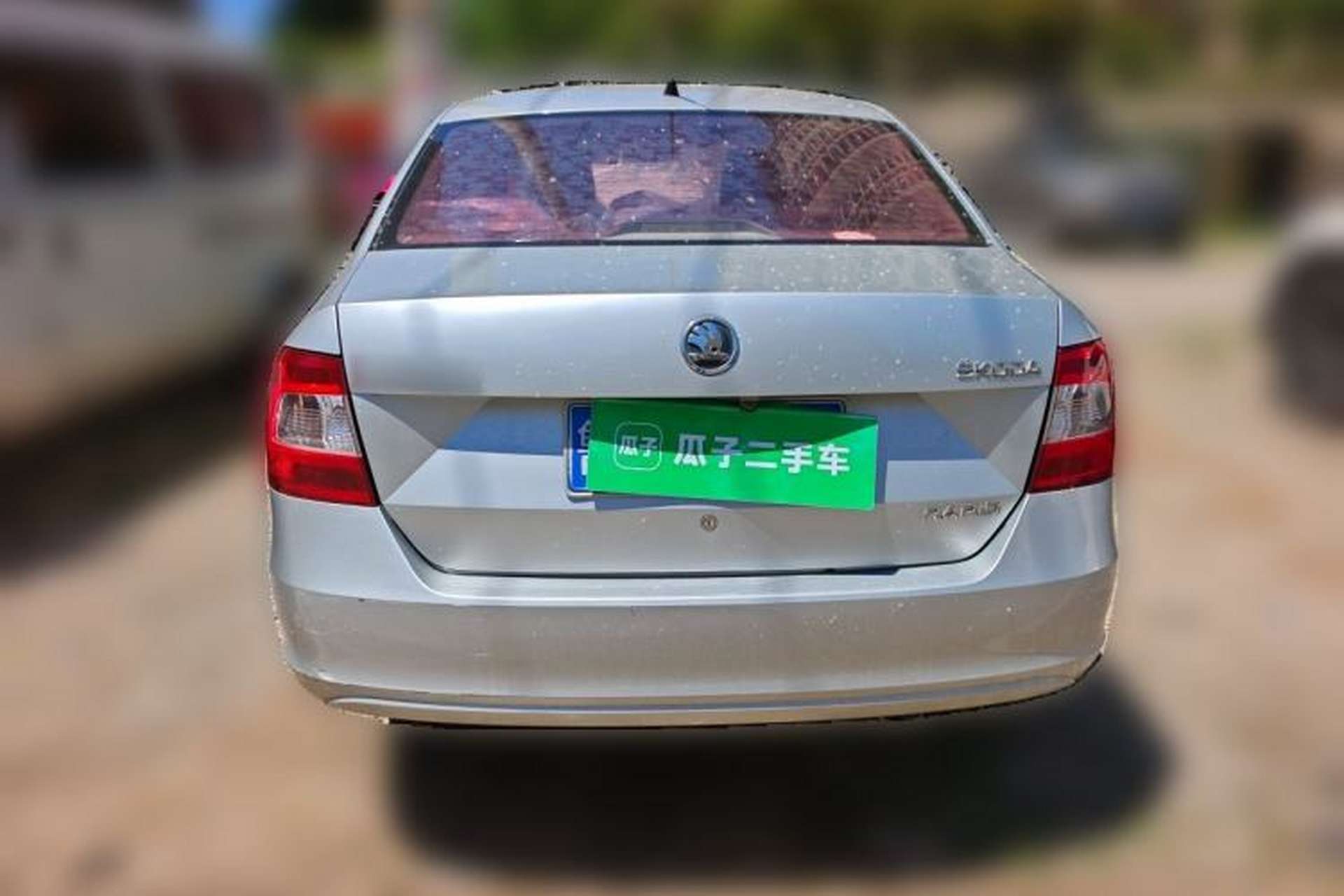 Used Skoda Rapid 2015 1.6L Manual Le Xuan Model Rear