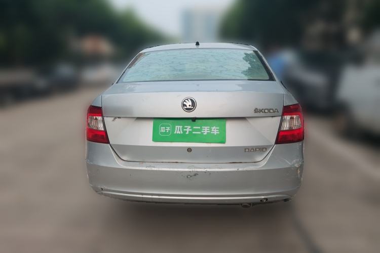 Used Skoda Rapid 2015 1.6L Manual Smart Selection Model Rear