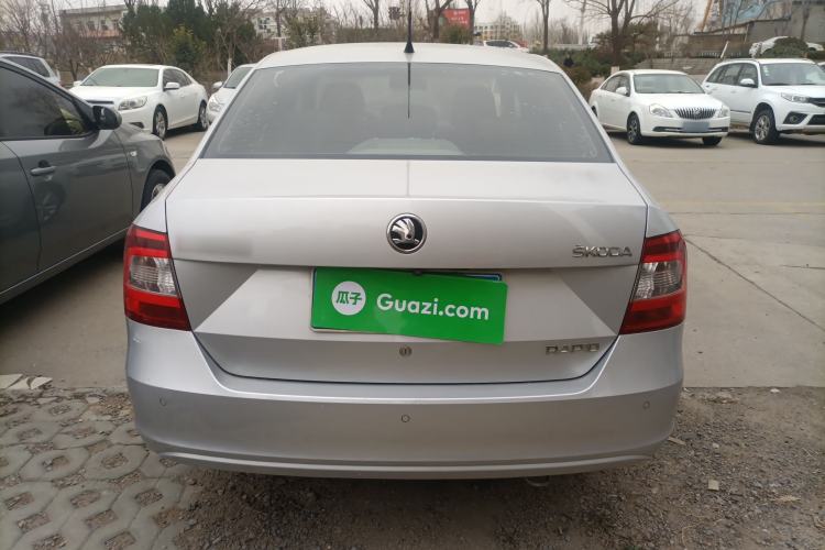 Used Skoda Rapid 2015 1.6L Automatic Smart Selection Model Rear