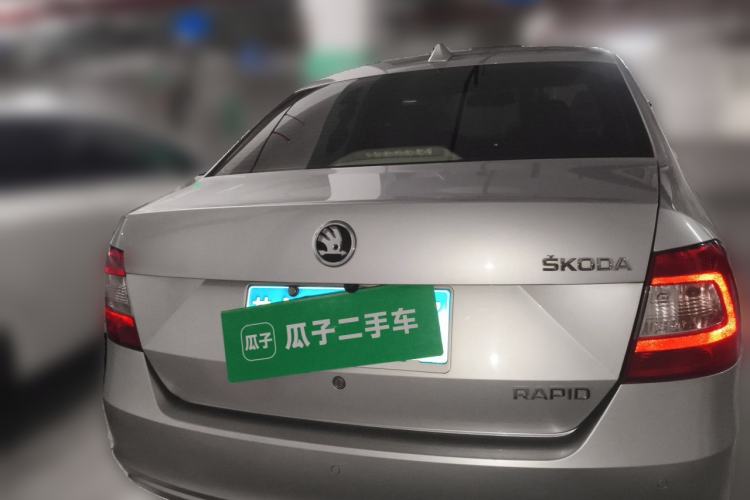 Used Skoda Rapid 2015 1.6L Automatic Smart Selection Model Rear
