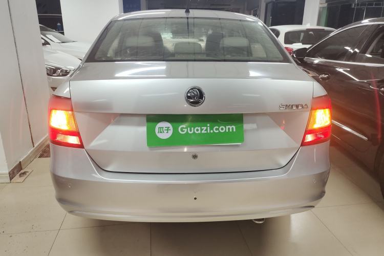 Used Skoda Rapid 2015 1.6L Automatic Smart Selection Model Rear