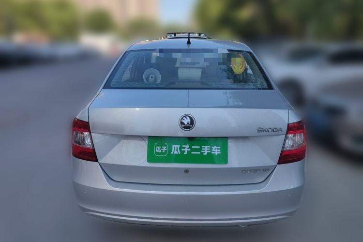 Used Skoda Rapid 2015 1.6L Automatic Smart Selection Model Rear