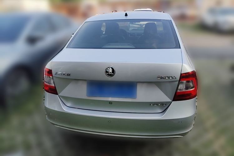 Used Skoda Rapid 2015 1.6L Automatic Smart Selection Model Rear