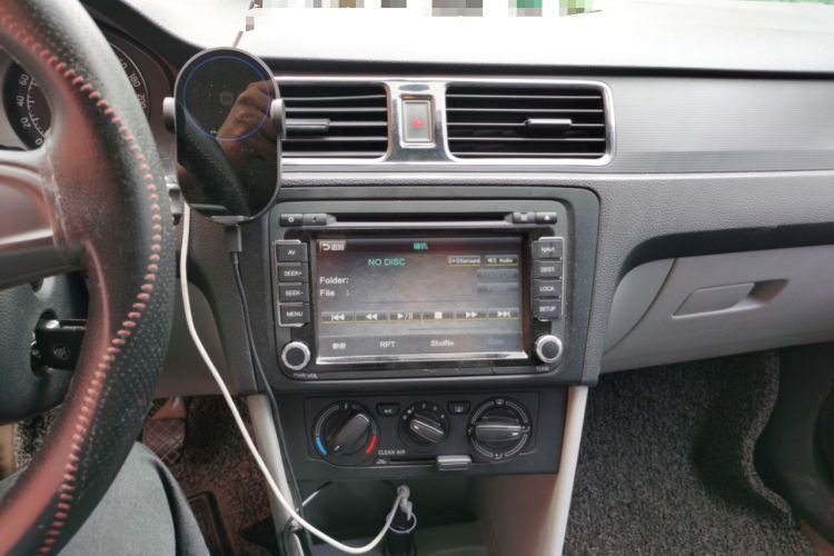 Used Skoda Rapid 2015 1.4L Manual Smart Selection Model Audio And AC Panel