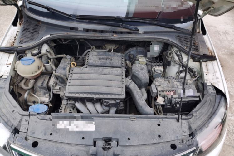 Used Skoda Rapid 2015 1.4L Manual Smart Selection Model Engine Bay
