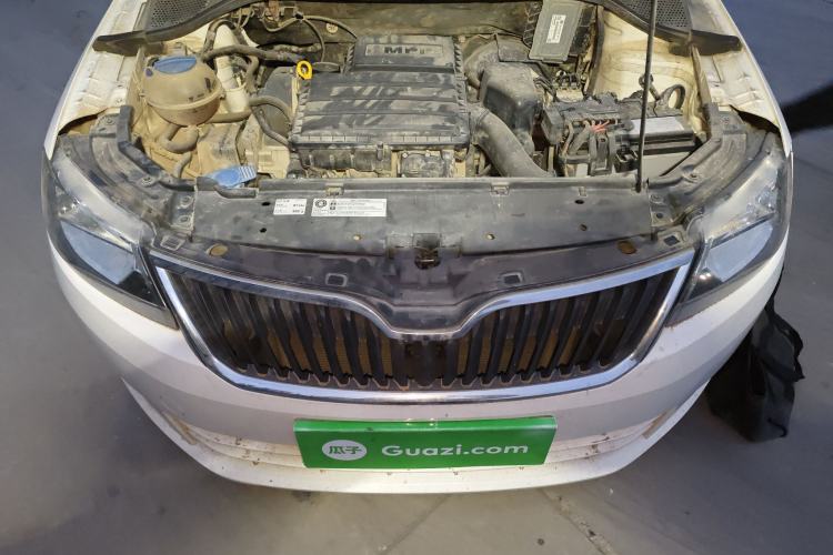Used Skoda Rapid 2015 1.4L Manual Enjoyment Model Engine Bay