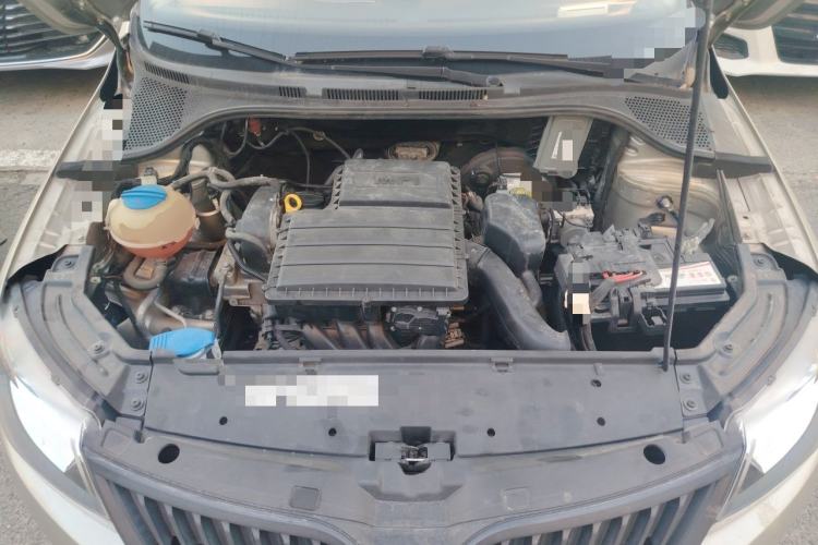 Used Skoda Rapid 2015 1.4L Manual Enjoyment Model Engine Bay