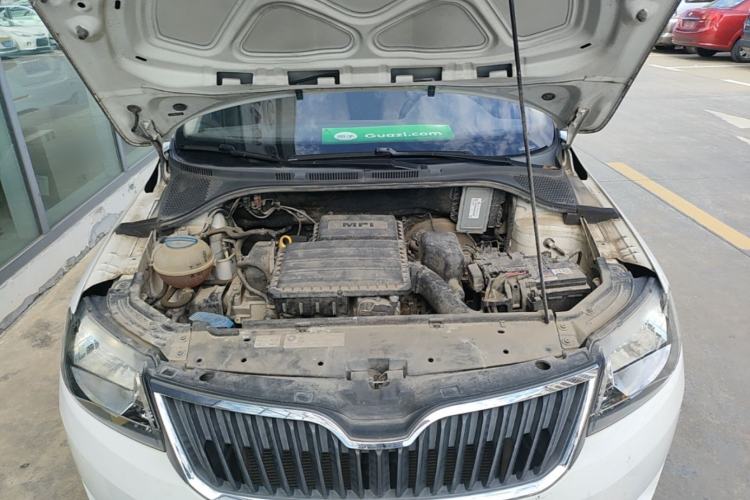 Used Skoda Rapid 2015 1.4L Manual Enjoyment Model Engine Bay