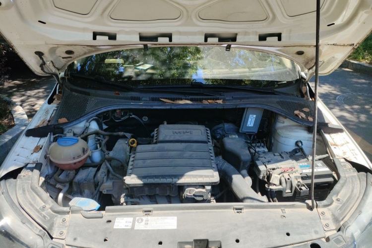 Used Skoda Rapid 2015 1.4L Manual Enjoyment Model Engine Bay