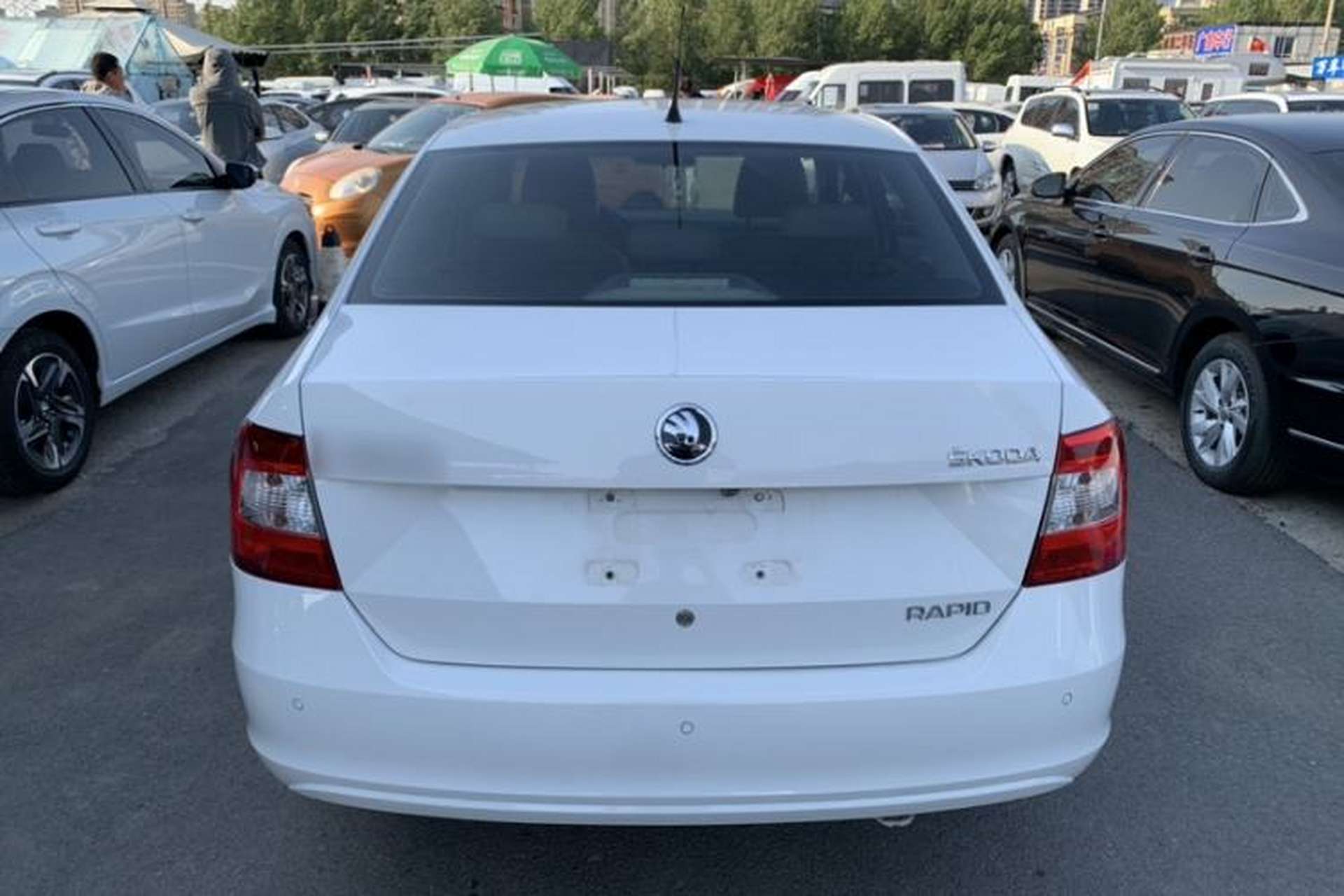 Used Skoda Rapid 2015 1.6L Automatic Smart Selection Model Exterior 3