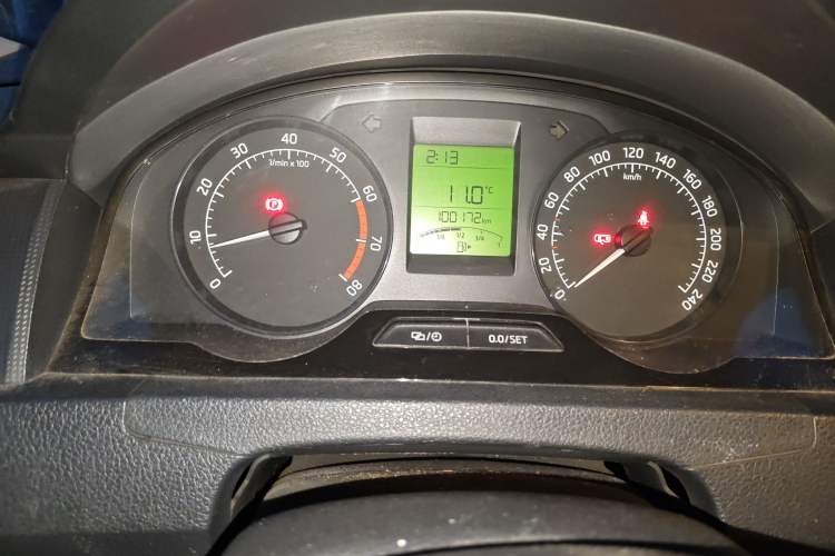 Used Skoda Rapid 2015 1.4L Manual Enjoyment Model Instrument Cluster