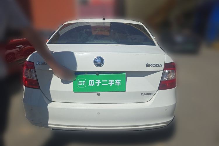 Used Skoda Rapid 2015 1.6L Automatic Smart Selection Model Rear