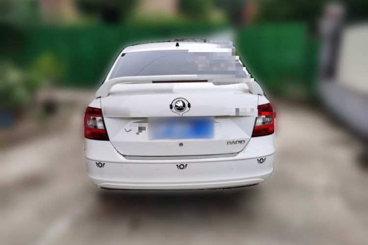 Used Skoda Rapid 2015 1.4L Manual Smart Selection Model Rear