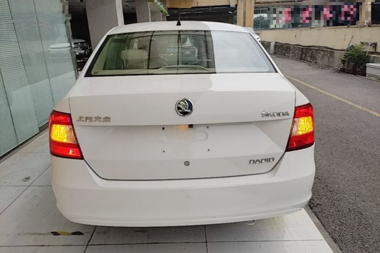 Used Skoda Rapid 2015 1.6L Manual Smart Selection Model Rear