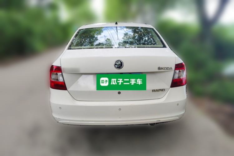 Used Skoda Rapid 2015 1.6L Manual Smart Selection Model Rear