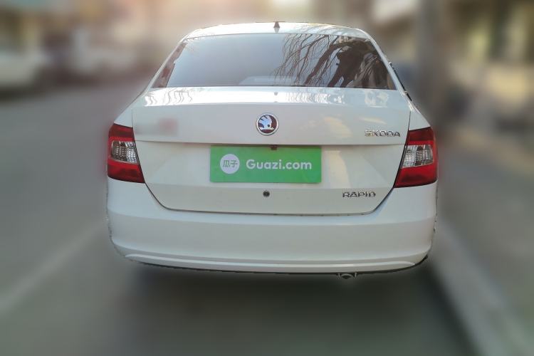 Used Skoda Rapid 2015 1.4L Manual Enjoyment Model Rear