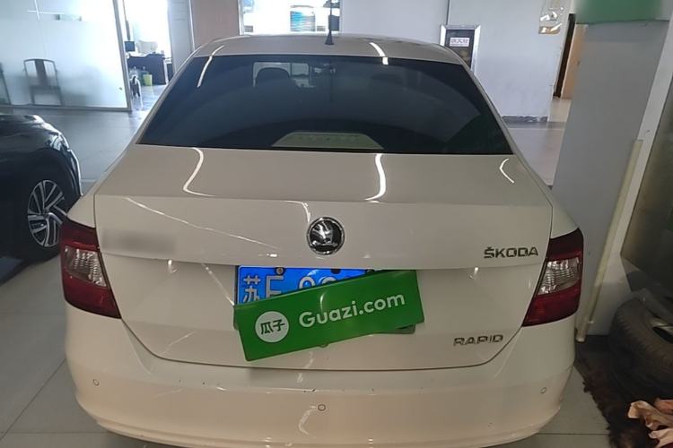 Used Skoda Rapid 2015 1.6L Manual Smart Selection Model Rear