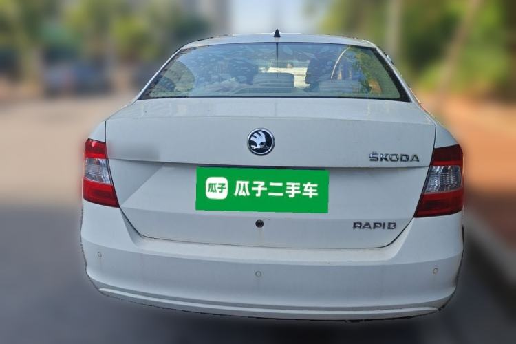 Used Skoda Rapid 2015 1.6L Manual Smart Selection Model Rear