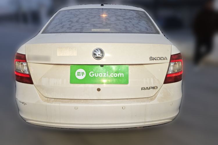 Used Skoda Rapid 2015 1.4L Manual Enjoyment Model Rear