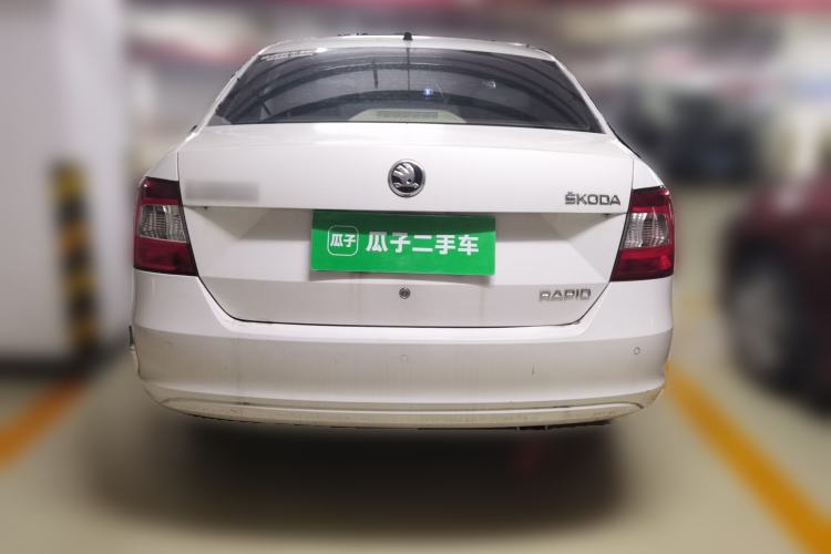 Used Skoda Rapid 2015 1.6L Automatic Smart Selection Model Rear