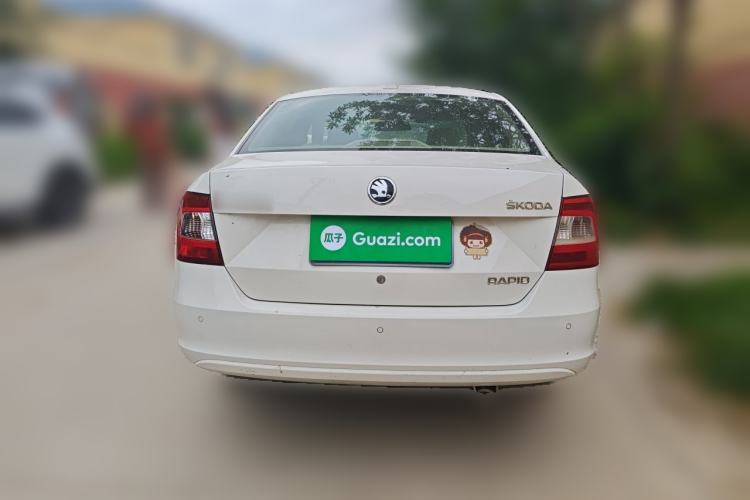 Used Skoda Rapid 2015 1.4L Manual Smart Selection Model Rear