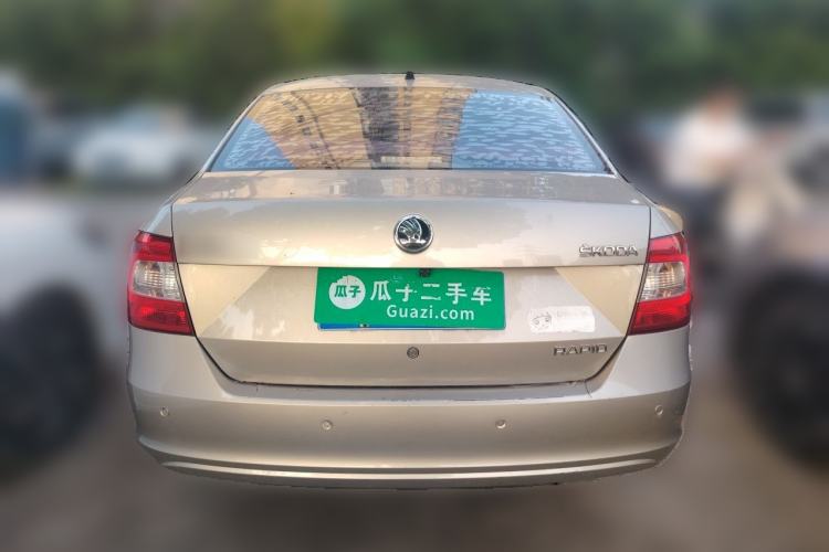 Used Skoda Rapid 2015 1.4L Manual Enjoyment Model Rear