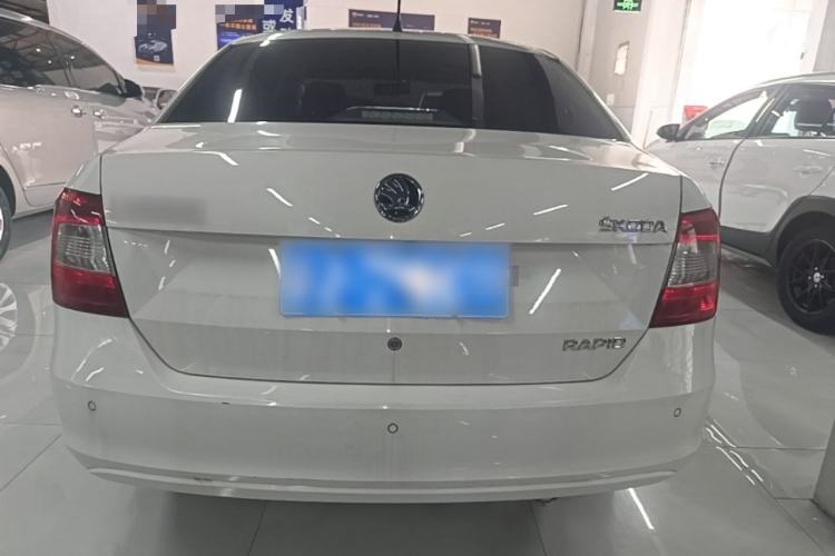 Used Skoda Rapid 2015 1.6L Manual Smart Selection Model Rear
