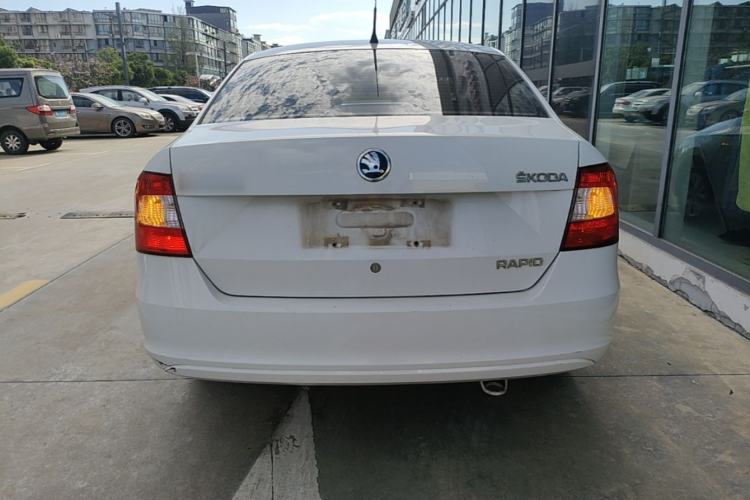Used Skoda Rapid 2015 1.4L Manual Enjoyment Model Rear