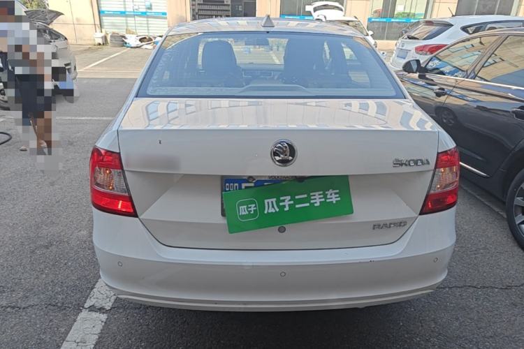 Used Skoda Rapid 2015 1.6L Automatic Smart Selection Model Rear