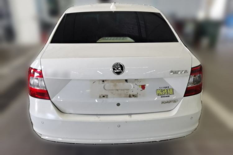 Used Skoda Rapid 2015 1.4L Manual Smart Selection Model Rear