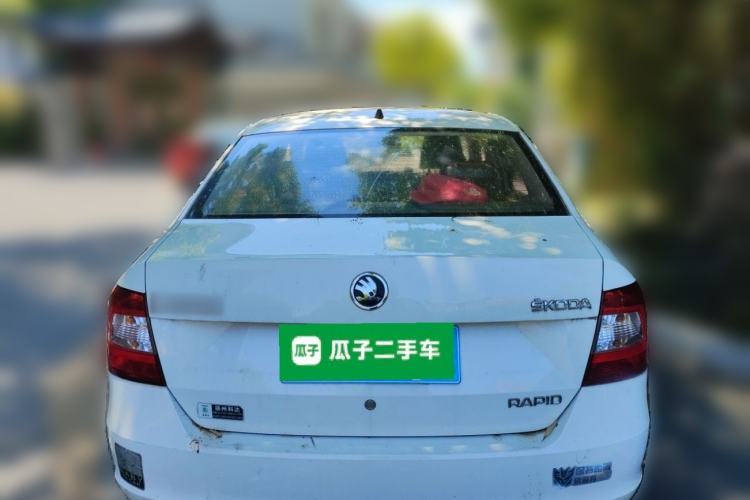 Used Skoda Rapid 2015 1.4L Manual Enjoyment Model Rear