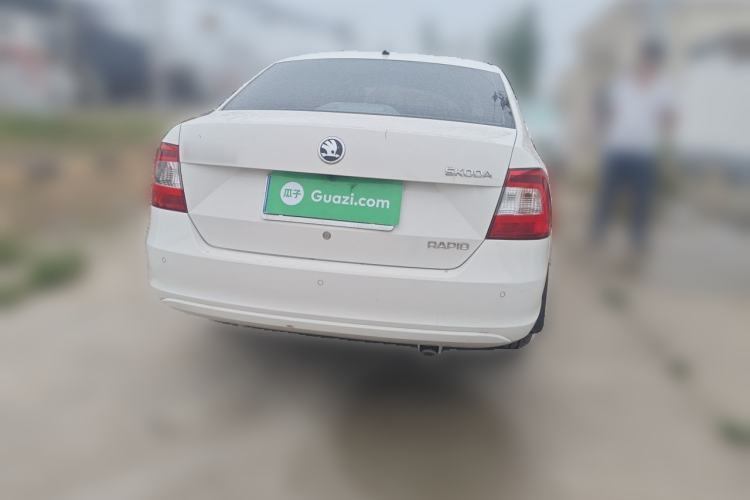 Used Skoda Rapid 2015 1.6L Manual Smart Selection Model Rear