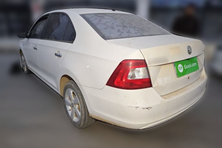 Used Skoda Rapid 2015 1.4L Manual Enjoyment Model Rear Left 45 Deg