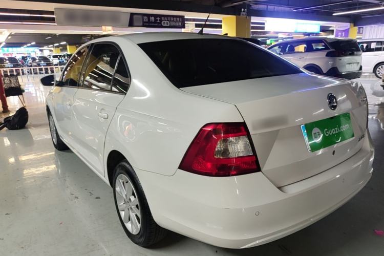 Used Skoda Rapid 2015 1.6L Manual Smart Selection Model Rear Left 45 Deg