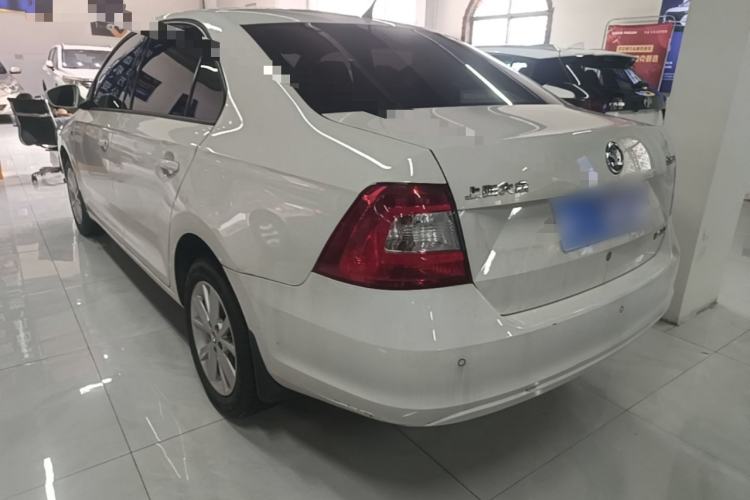 Used Skoda Rapid 2015 1.6L Manual Smart Selection Model Rear Left 45 Deg