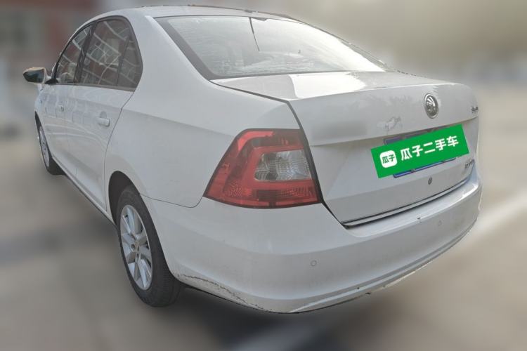 Used Skoda Rapid 2015 1.6L Automatic Preferred Model Rear Left 45 Deg