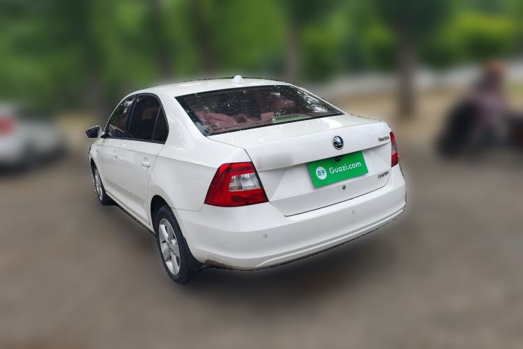 Used Skoda Rapid 2015 1.6L Manual Smart Selection Model Rear Left 45 Deg