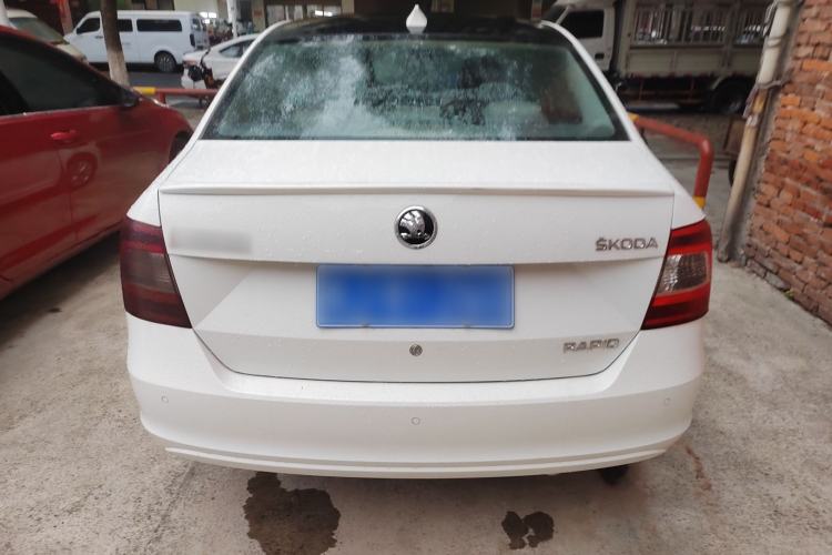 Used Skoda Rapid 2015 1.6L Manual Smart Selection Model Rear