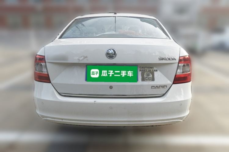 Used Skoda Rapid 2015 1.6L Automatic Preferred Model Rear