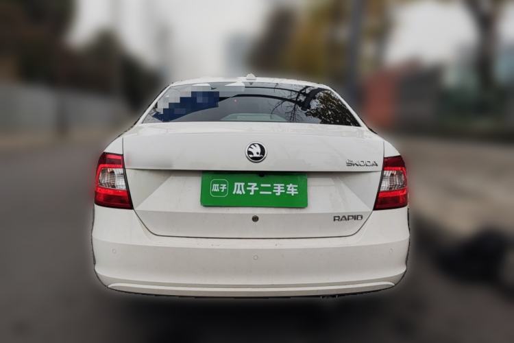 Used Skoda Rapid 2015 1.6L Automatic Smart Selection Model Rear