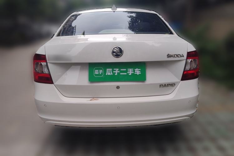 Used Skoda Rapid 2015 1.6L Manual Smart Selection Model Rear